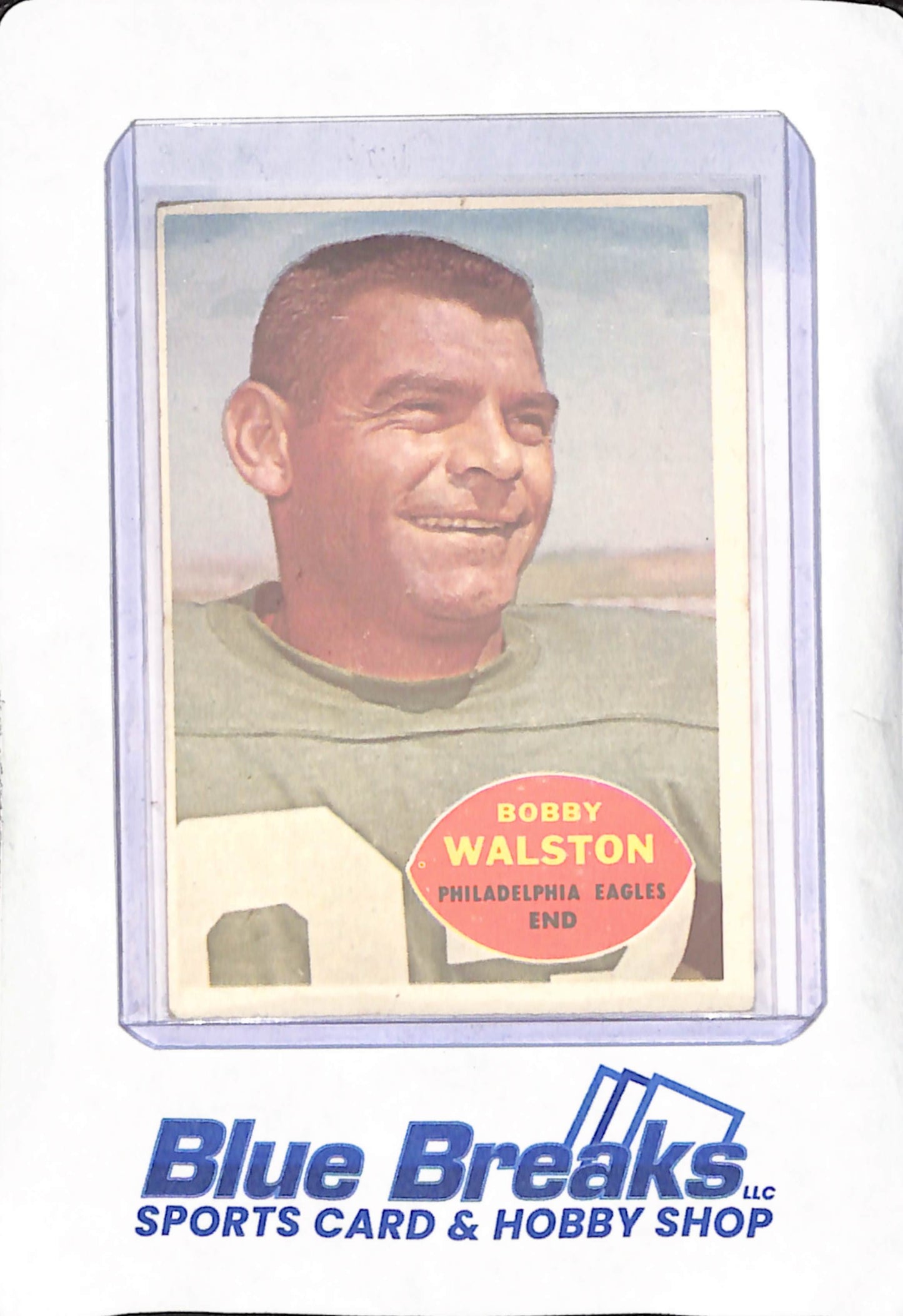 1960 Topps - Bobby Walston - Philadelphia Eagles - Football - #86