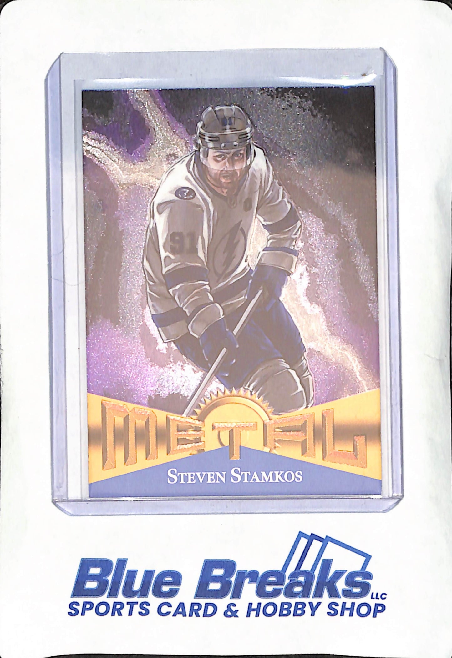 2022-23 NHL Metal Universe - Steven Stamkos - 2013 Retro - Tampa Bay Lightning - Hockey - #RT-13