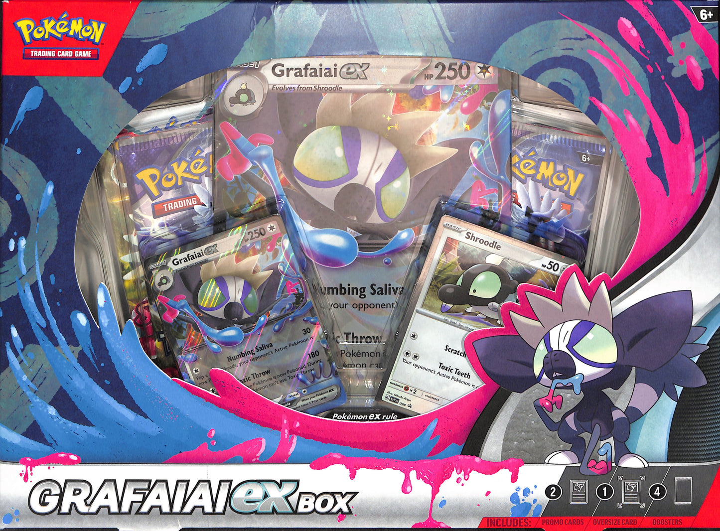 Pokemon - Grafaiai ex Box - Sealed Wax