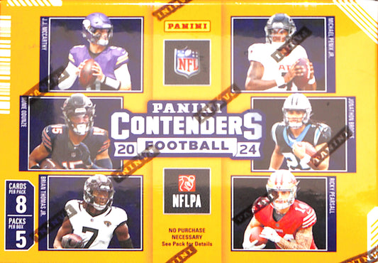 2024 Panini Contenders Football - Blaster Box - Sealed Wax