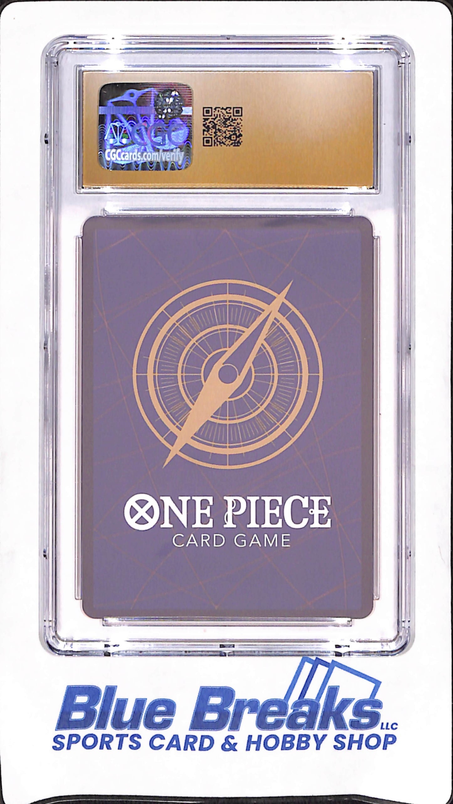2024 One Piece - Silvers Rayleigh - Two Legends - Secret Rare - CGC Pristine 10 - #OP08-118
