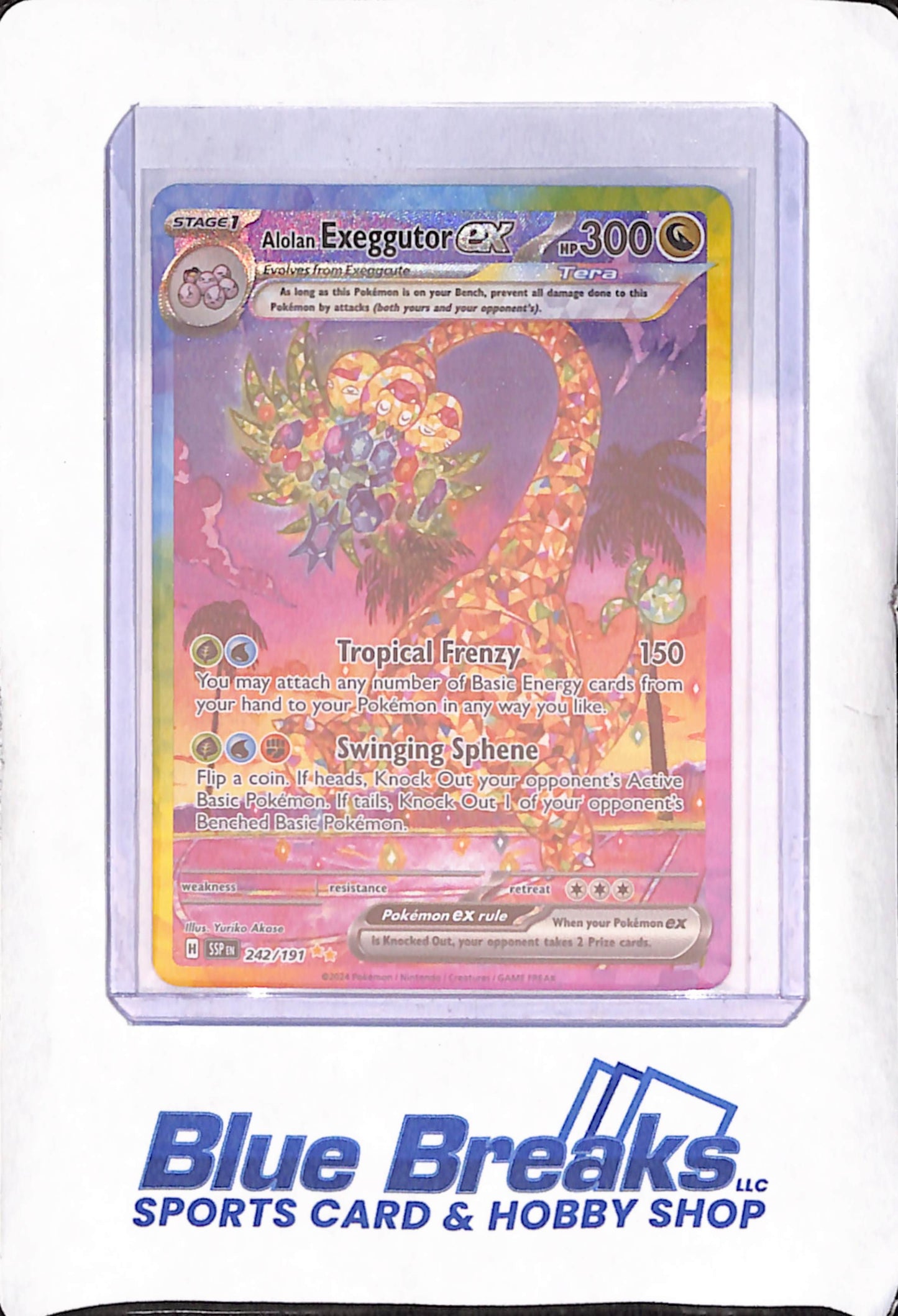 2024 Pokemon - Alolan Exeggutor ex - #242/191