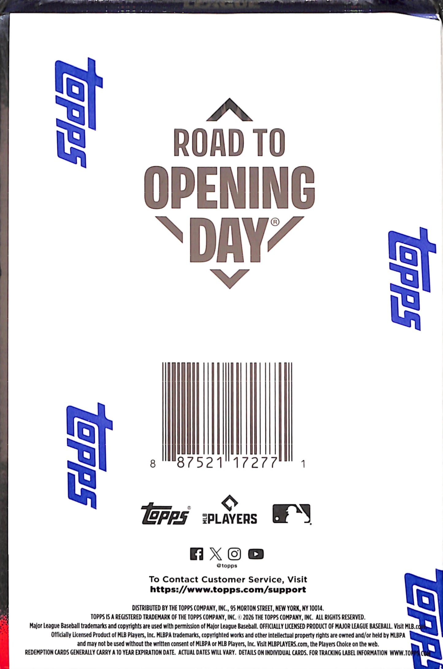 2026 Topps Now Road to Opening Day Autograph Collector Box - Sealed Wax