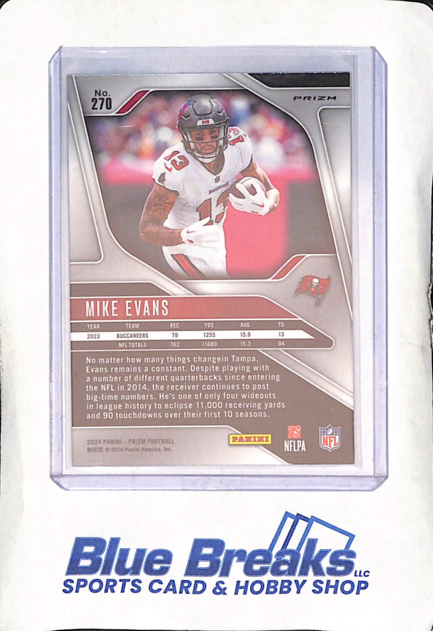 2024 Panini Prizm - Mike Evans - Pandora - 172/400 - Tampa Bay Buccaneers - Football - #270