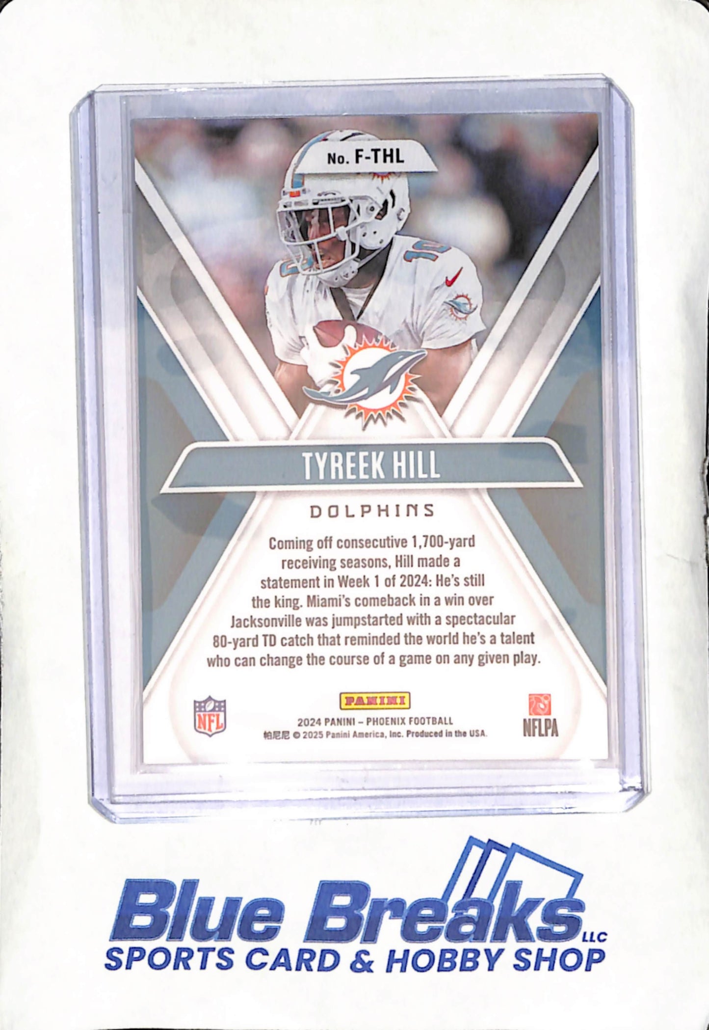 2024 Panini Phoenix - Tyreek Hill - Miami Dolphins - Football - Flex - #F-THL