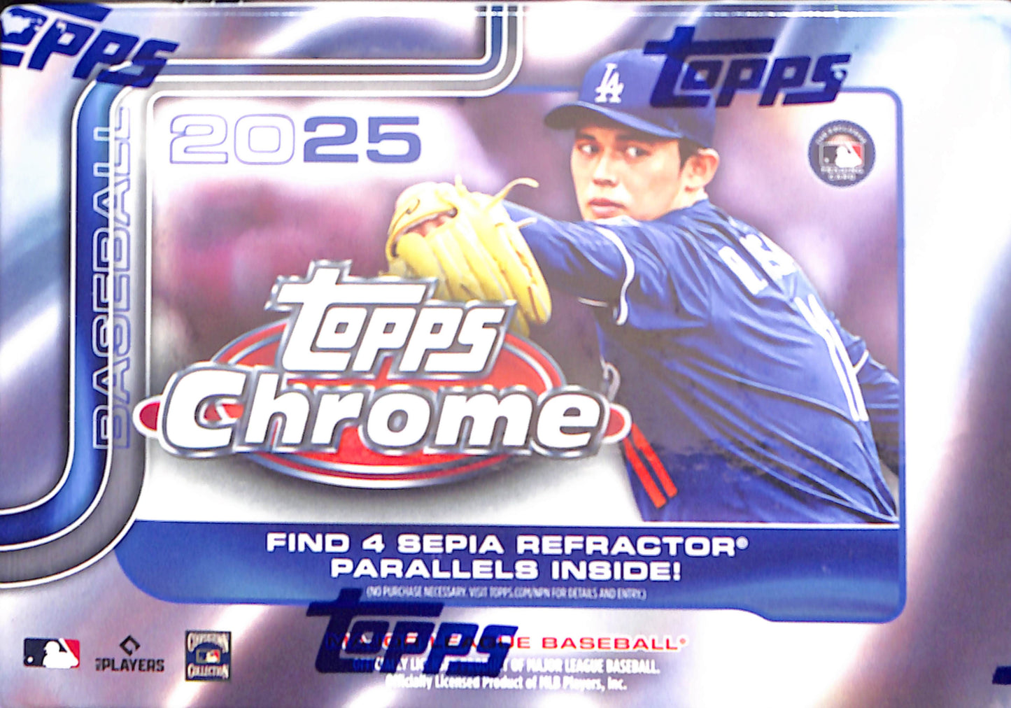 2025 Topps Chrome Baseball Blaster Box - Sealed Wax