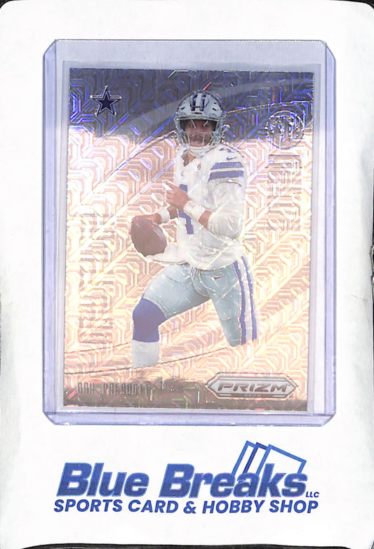 2024 Panini Prizm Deca - Dak Prescott - Downtown Bound Mojo - 24/30 - Dallas Cowboys - Football - #17