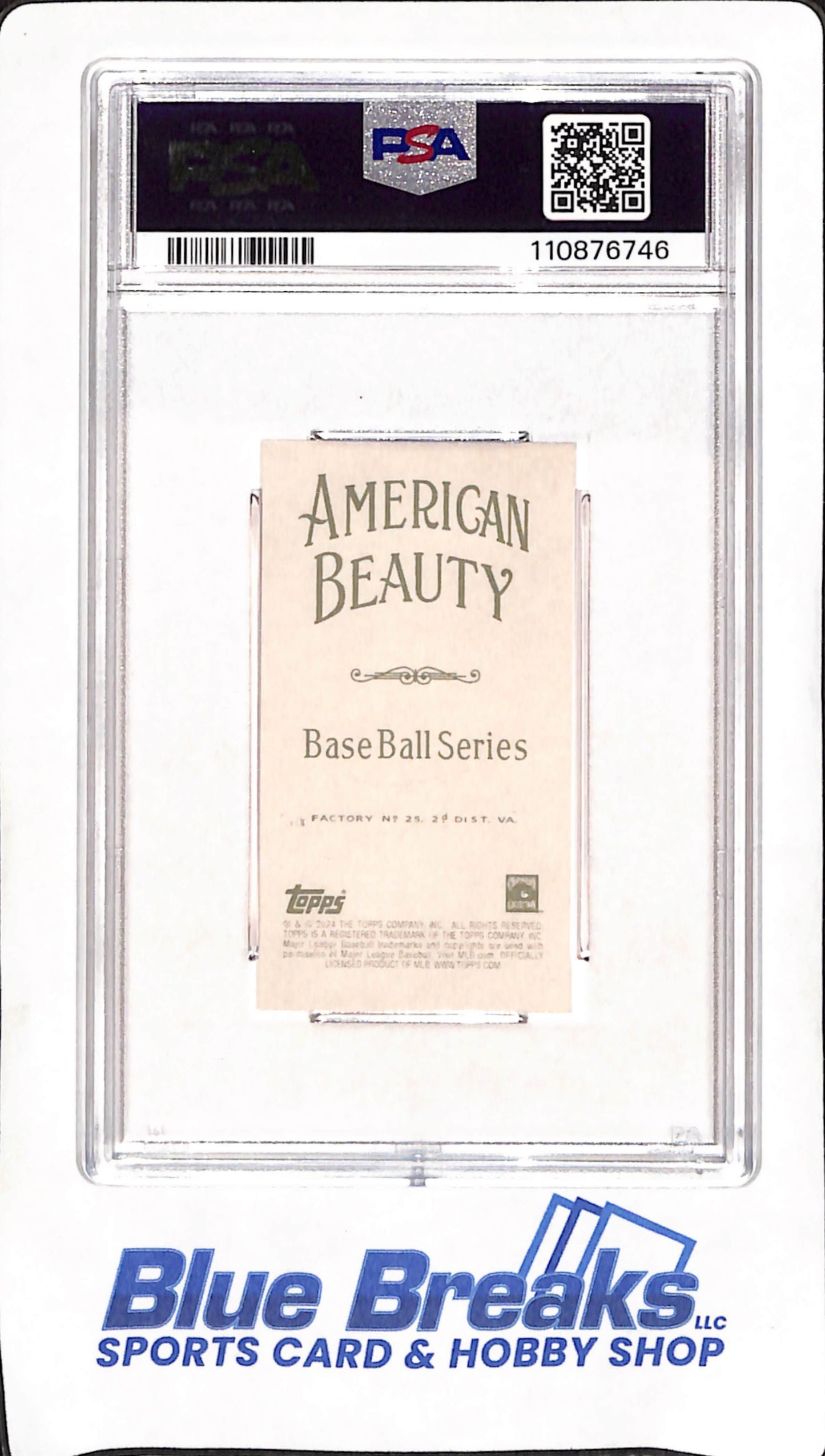 2024 Topps 206 - American Beauty - Reggie Jackson - Baseball - PSA 10 - Yankees