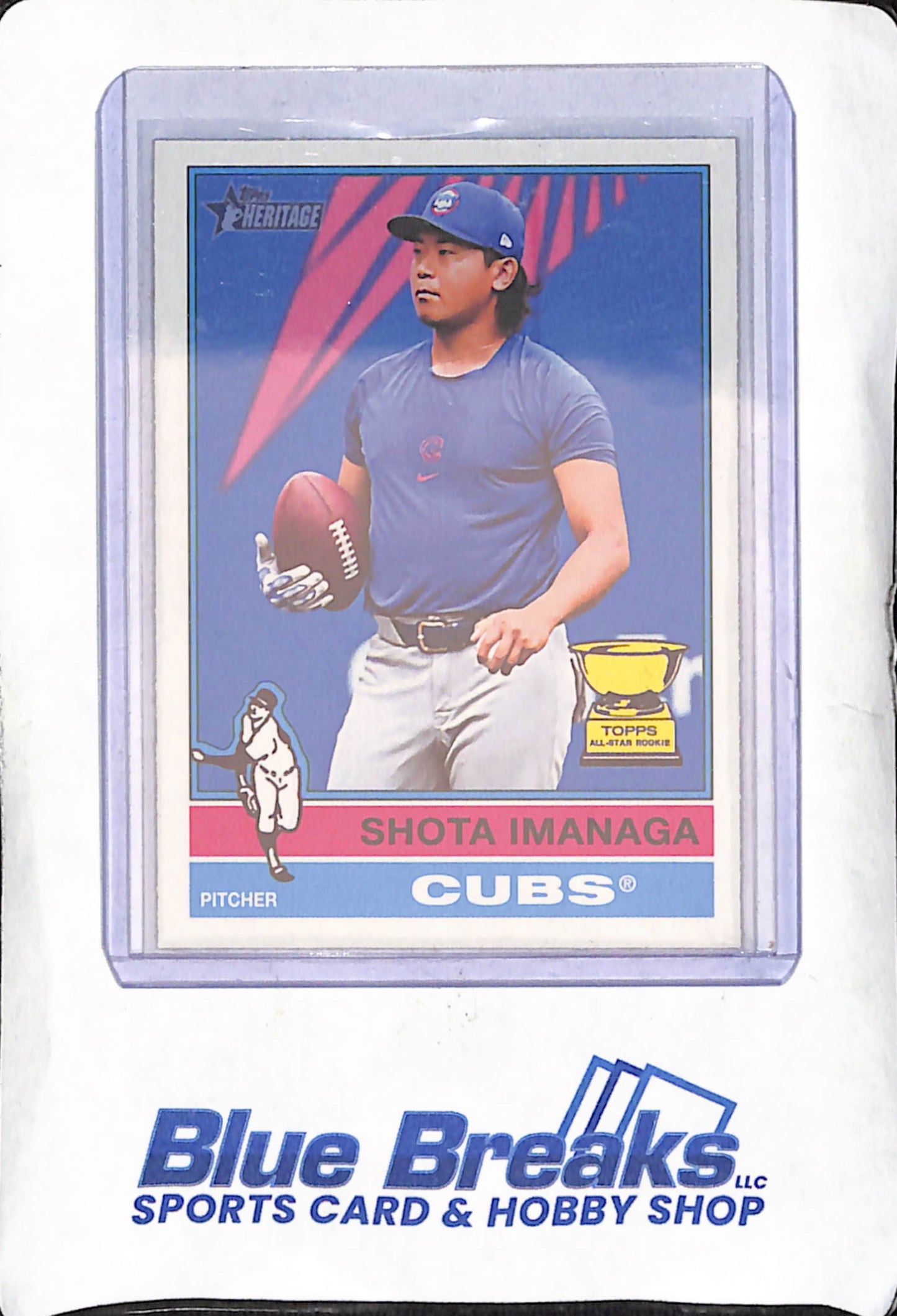 2025 Topps Heritage - Shota Imanaga - Image Variation - Chicago Cubs - Baseball - #339