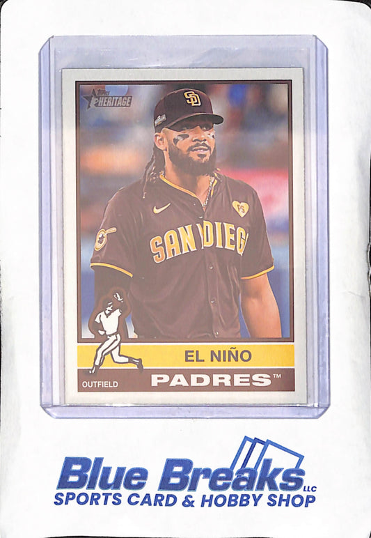 2025 Topps Heritage - Fernando Tatis Jr - Nickname Variation - San Diego Padres - Baseball - #118