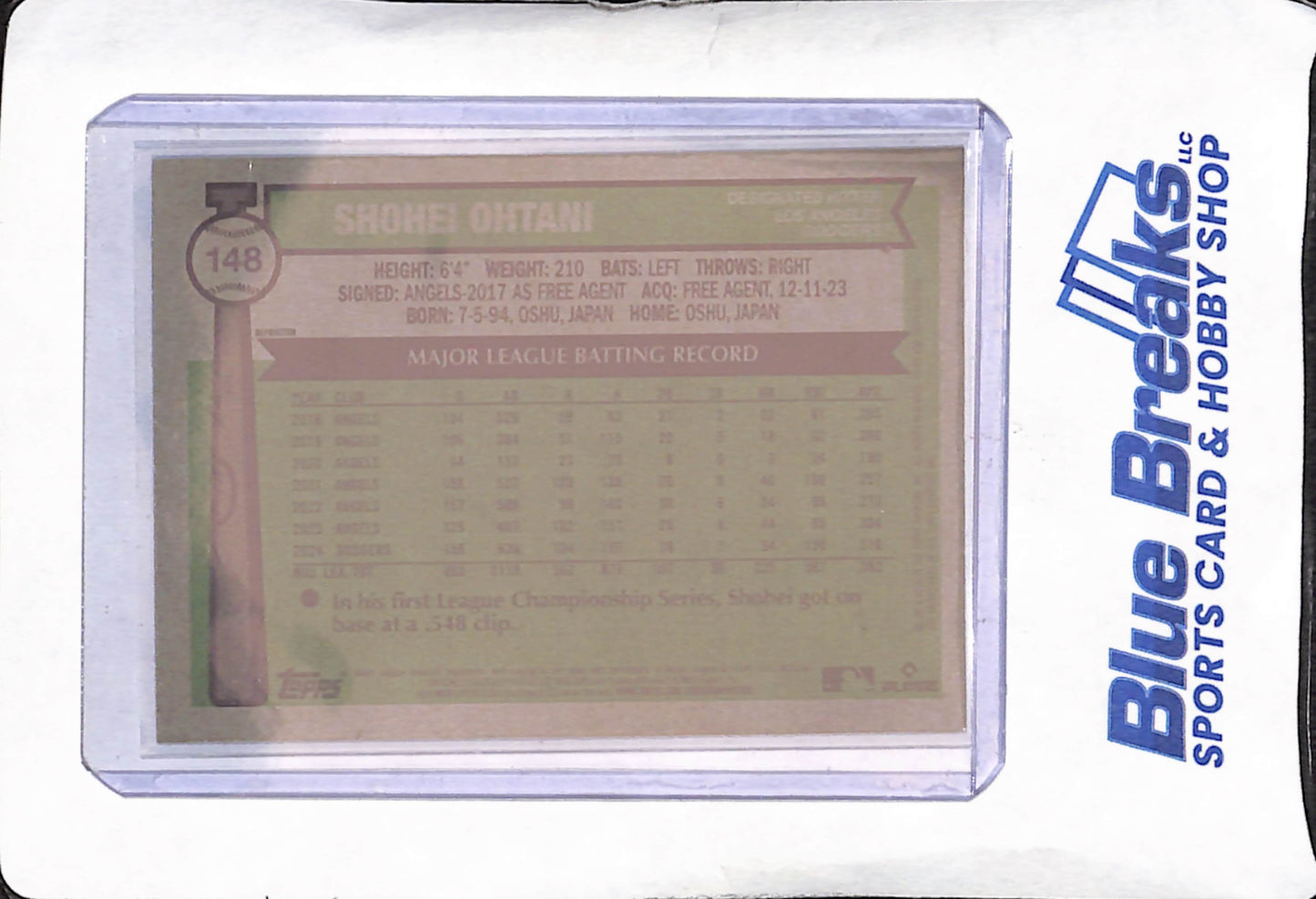 2025 Topps Heritage - Shohei Ohtani - Chrome Refractor - Los Angeles Dodgers - Baseball - #148