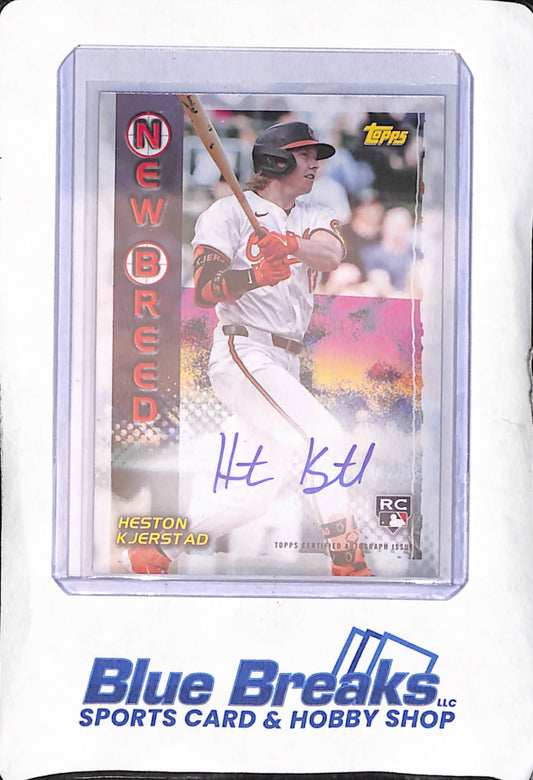 2024 Topps Archives - Heston Kjerstad - 1999 New Breed Autograph -RC - Baltimore Orioles - Baseball - #99NBA-HK