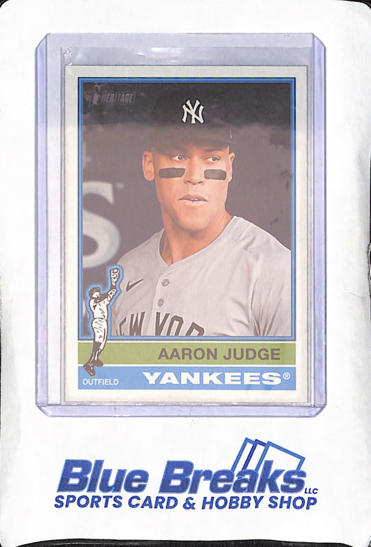 2025 Topps Heritage - Aaron Judge - Cartoon Variation - New York Yankees - Baseball - #3