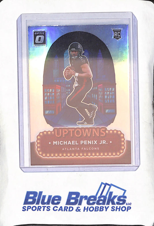 2024 Panini Donruss Optic - Michael Penix Jr - Uptown RC - Atlanta Falcons - Football - #9