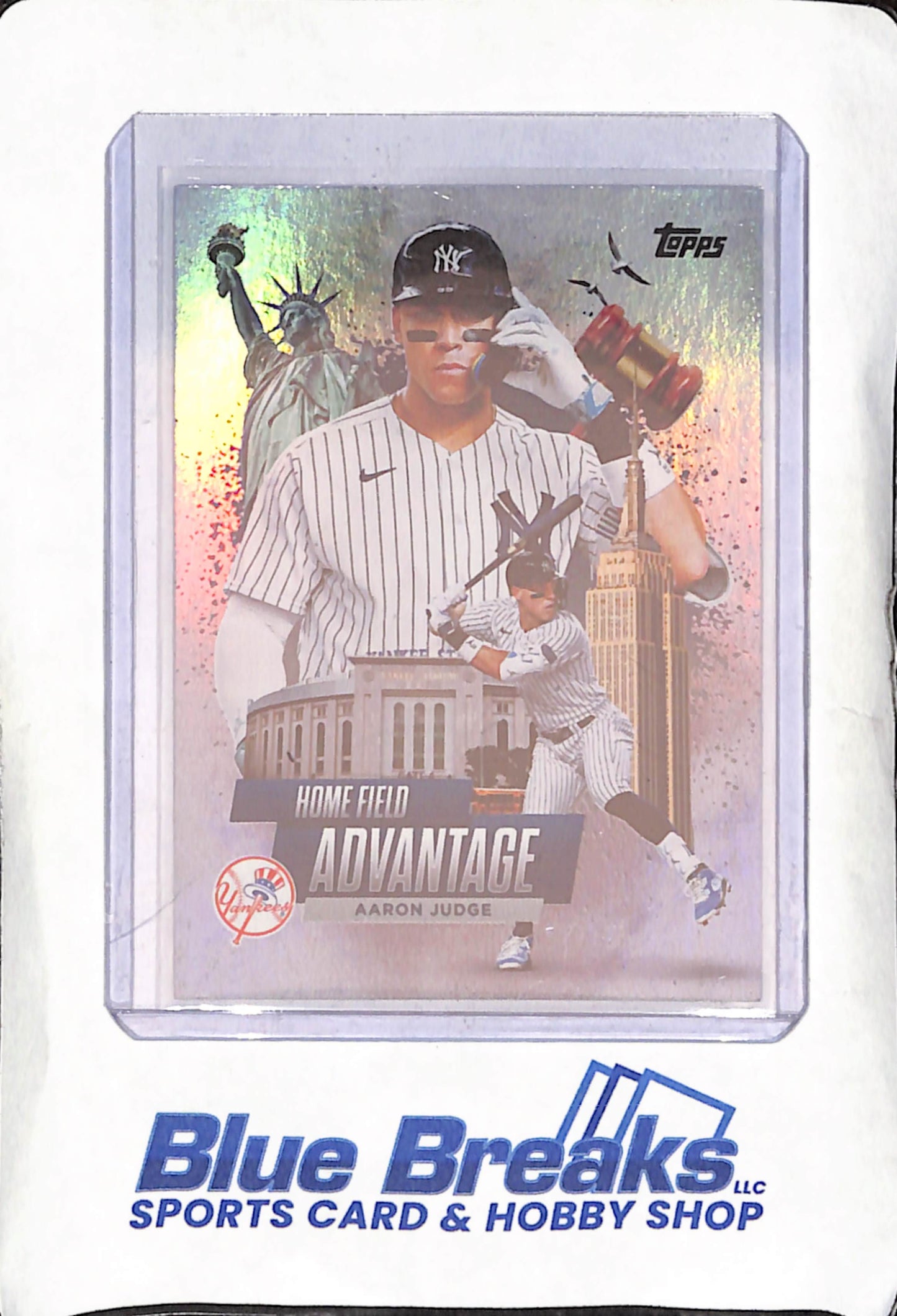 2025 Topps - Aaron Judge - Home Field Advantage - New York Yankees - Baseball - #HA-1
