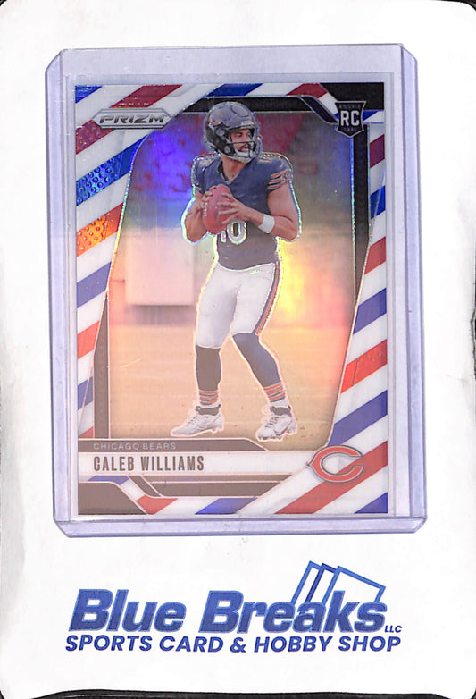 2024 Panini Prizm - Red White Blue Prizm - Caleb Williams - RC - #301 - football - Bears