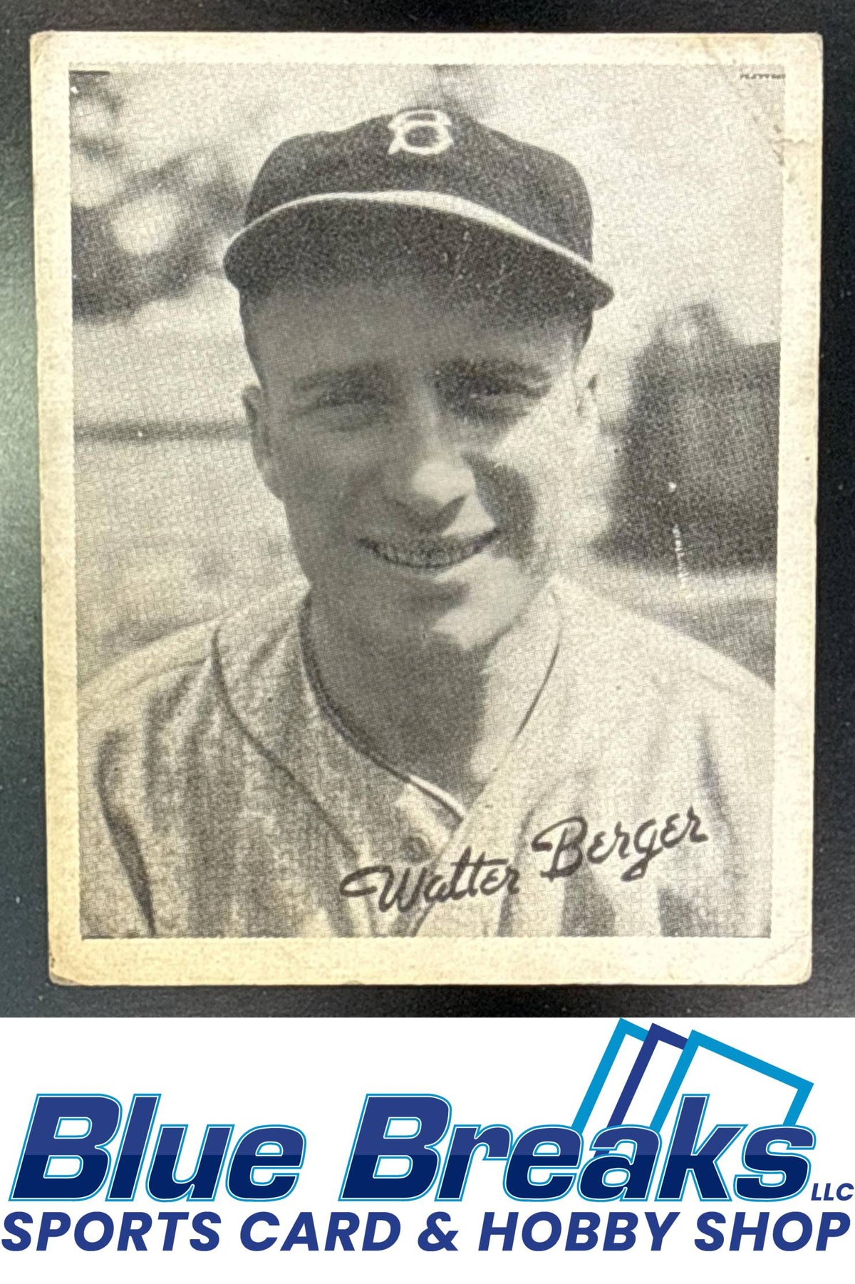 1936 Goudey R322 Wally Berger #NNO Boston Braves Atlanta Braves