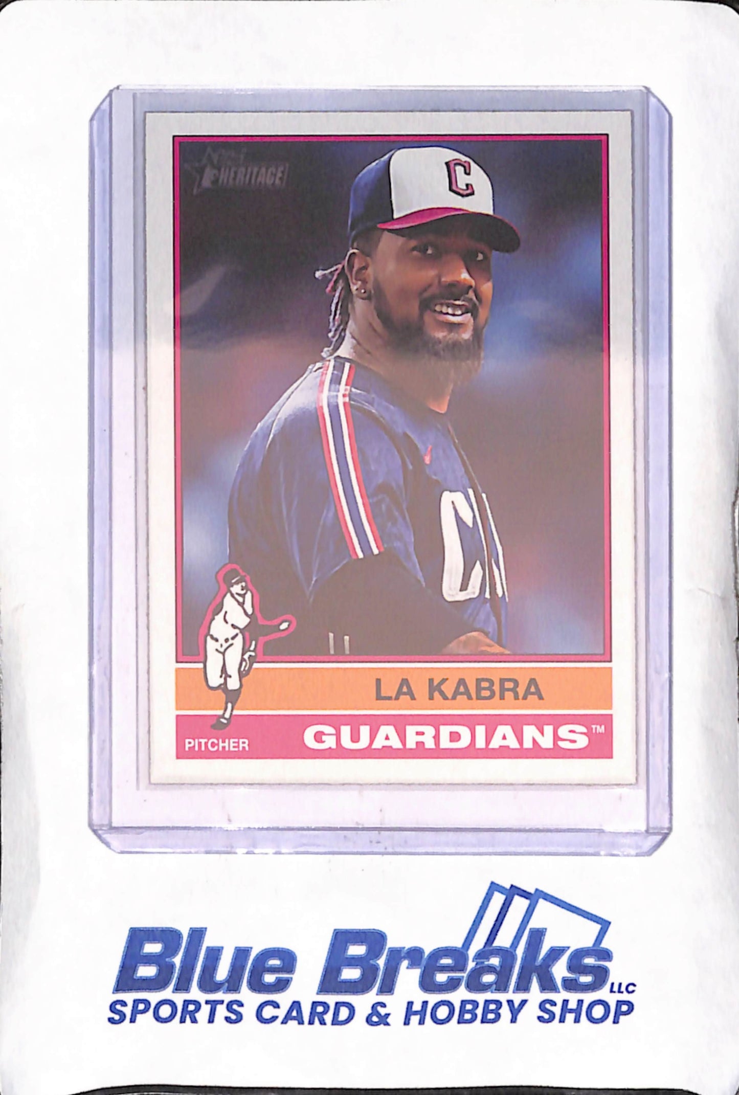 2025 Topps Heritage - Emmanuel Clase - Nickname Variation - Cleveland Guardians - Baseball - #120