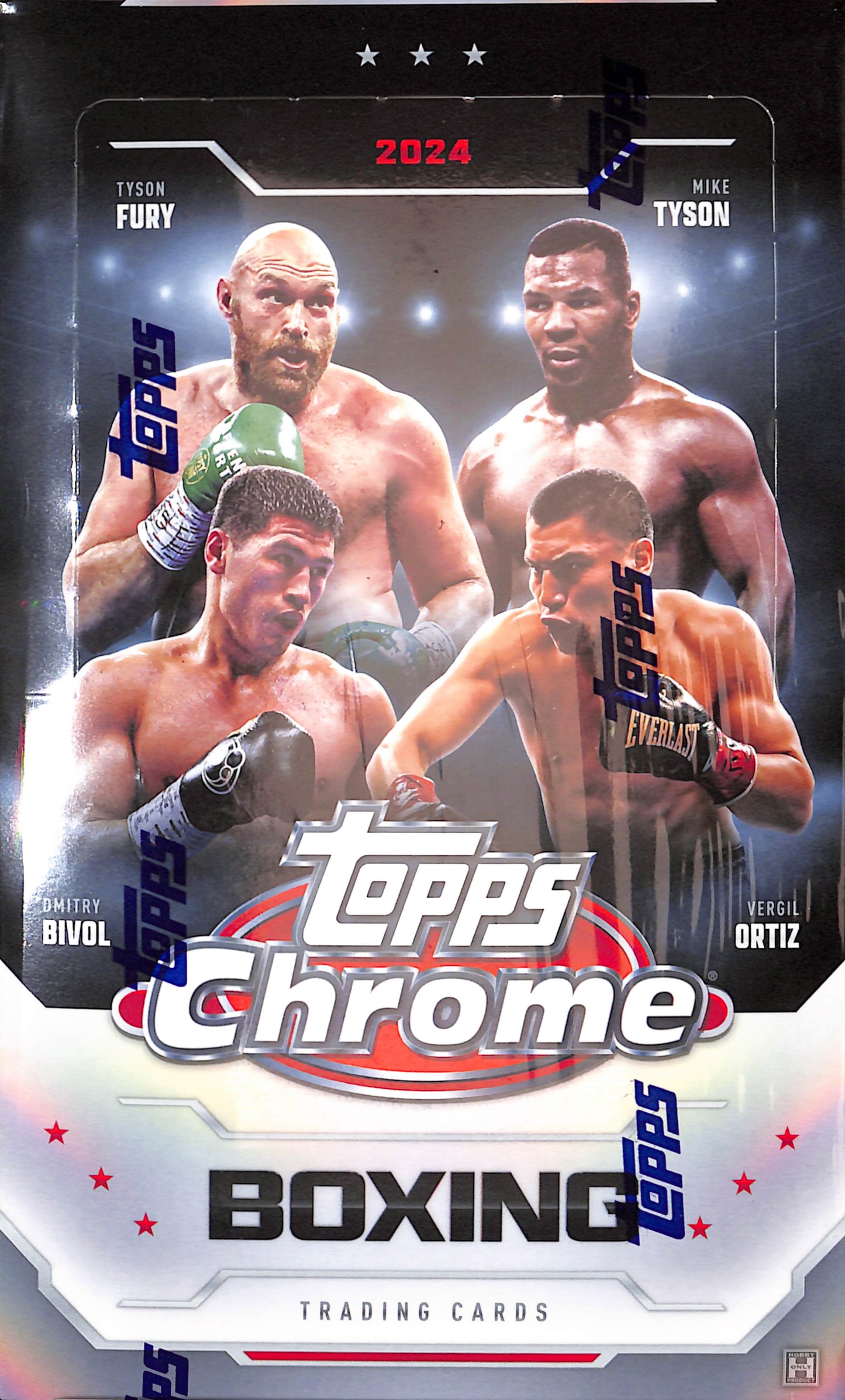 2024 Topps Chrome Boxing Hobby Box - Sealed Wax