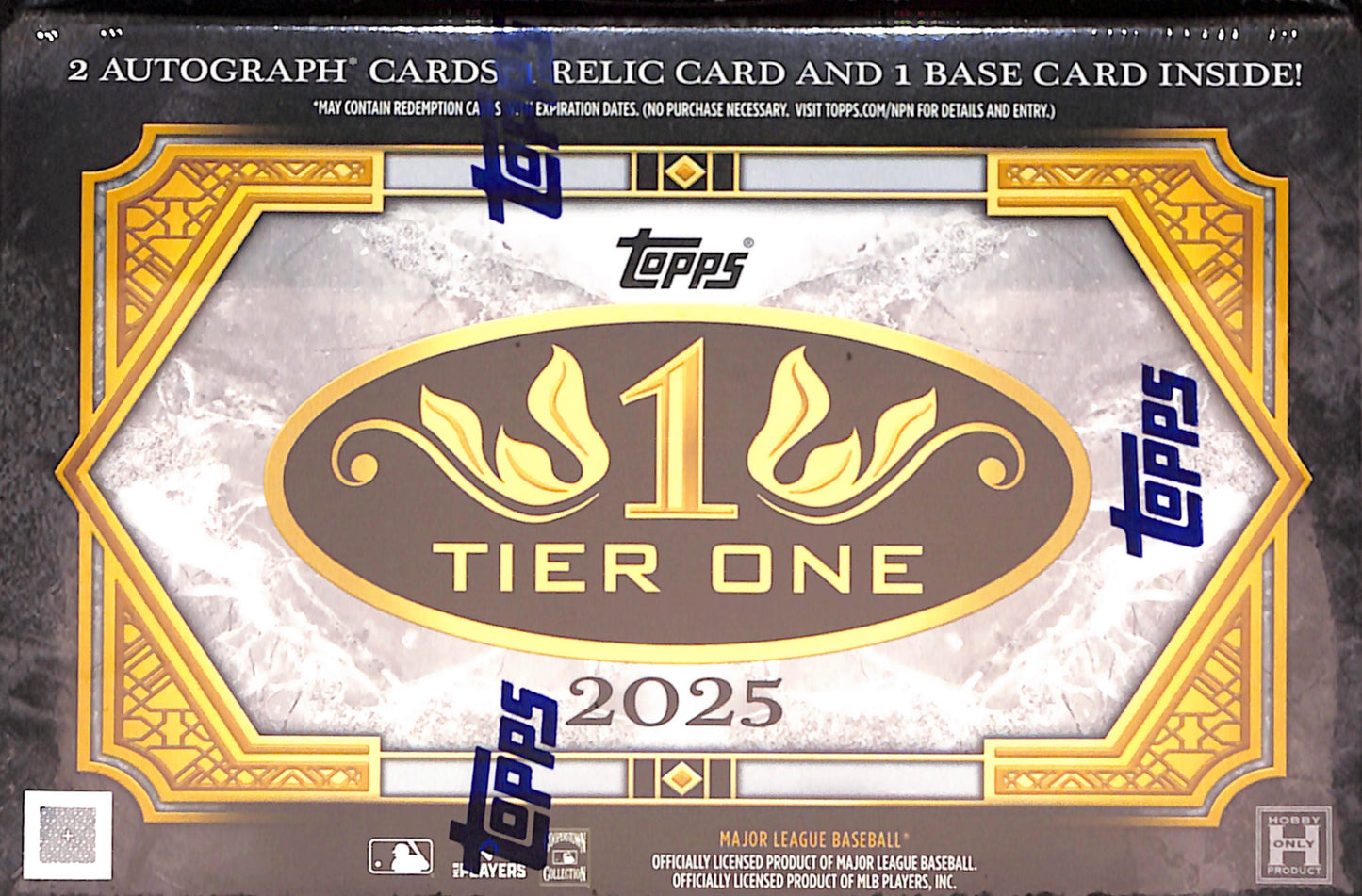 2025 Topps Tier One Hobby Box - Baseball - Sealed Wax