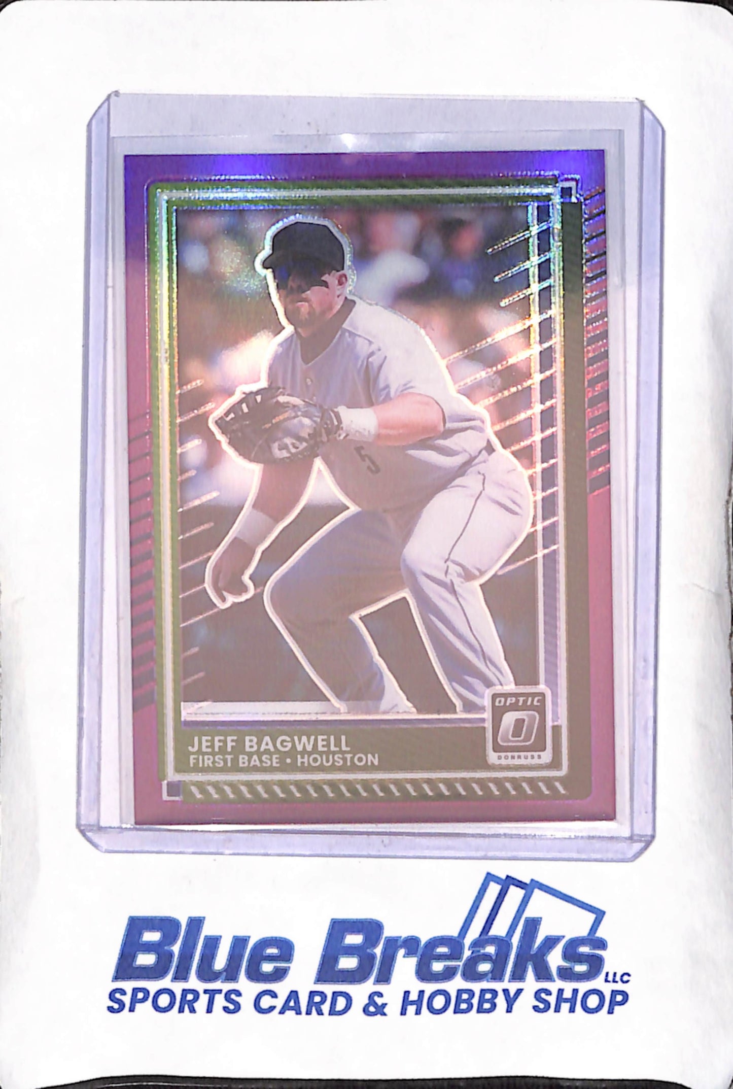 2025 Panini Donruss Optic - Jeff Bagwell - Pink Prizm - 16/49 - Houston Astros - Baseball - #25
