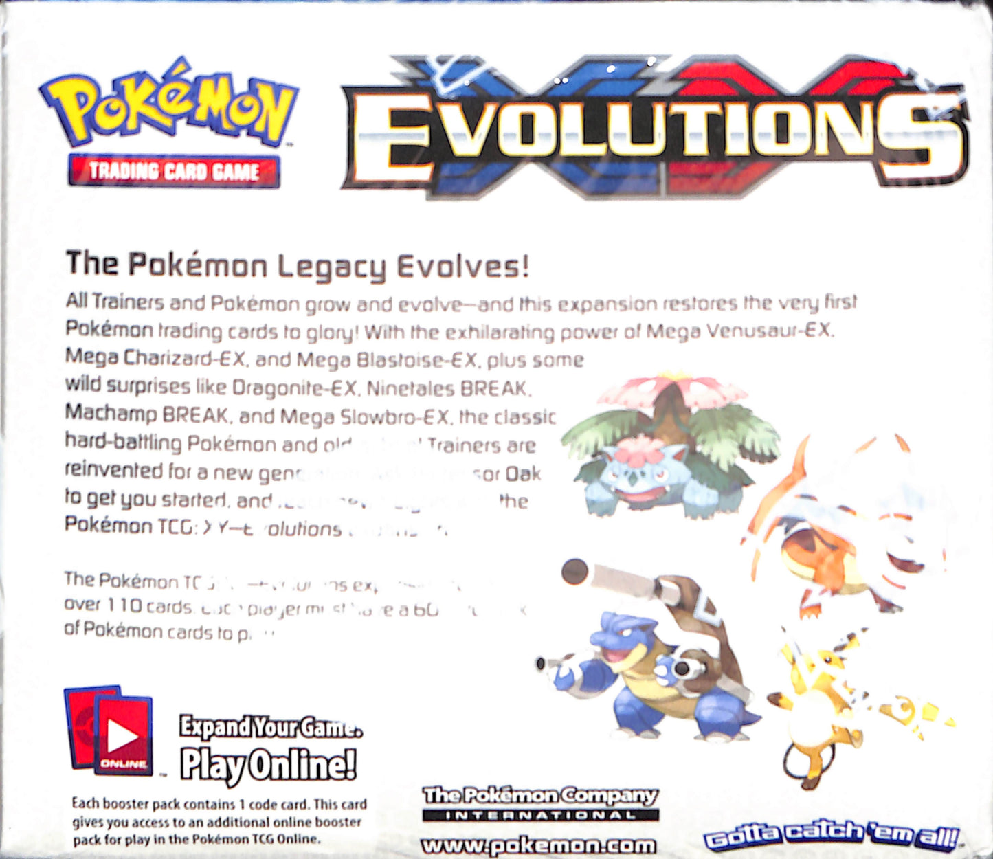 Pokémon - XY Evolutions Booster Box - Sealed Wax