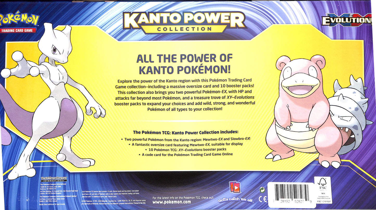 Pokemon - XY Evolutions - Kanto Power Collection - Mewtwo - Sealed Wax