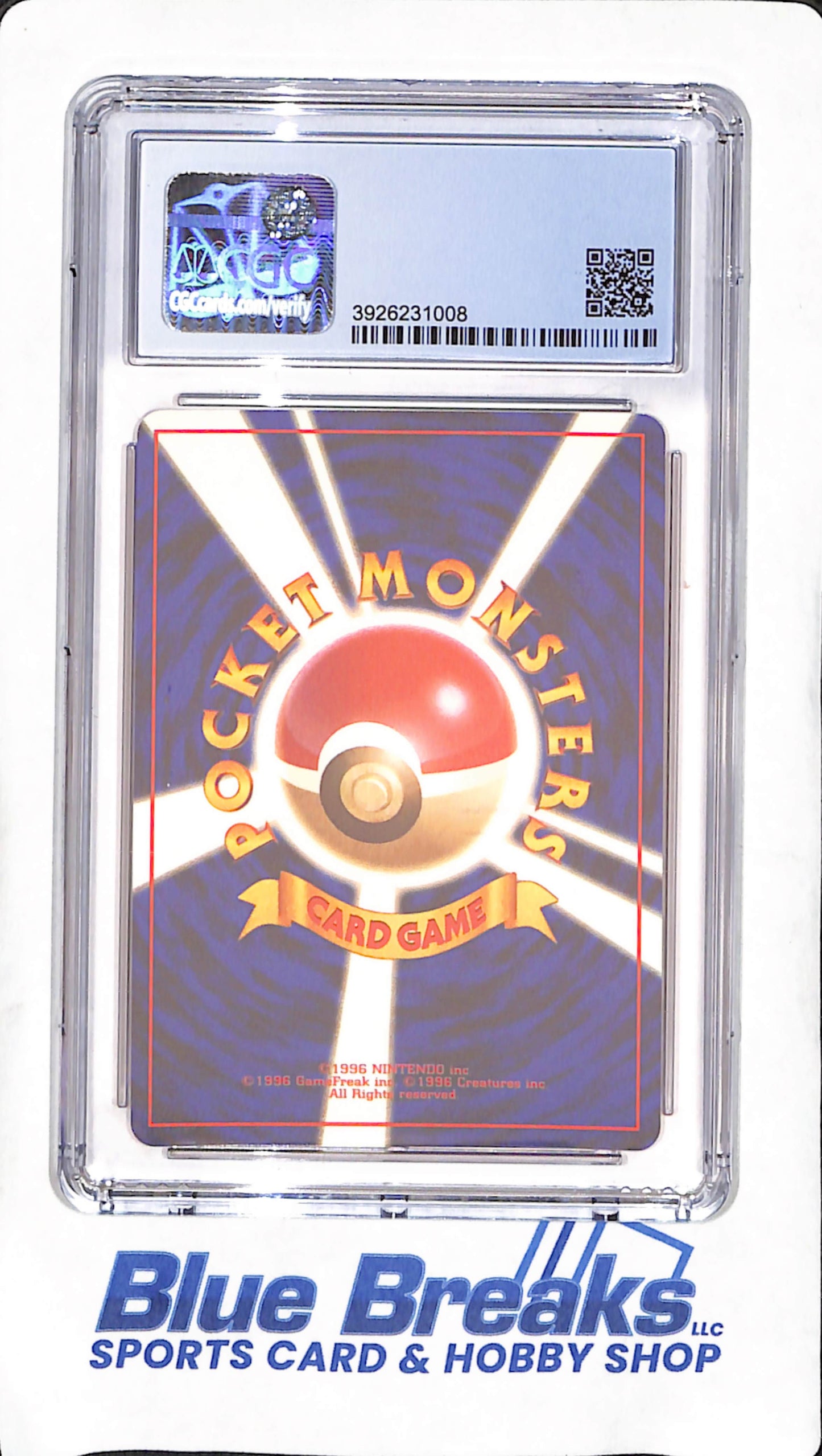 1999 Japanese Pokemon - Rocket's Mewtwo - Gym 2 Challenge from the Darkness Holo - CGC Gem Mint 9.5