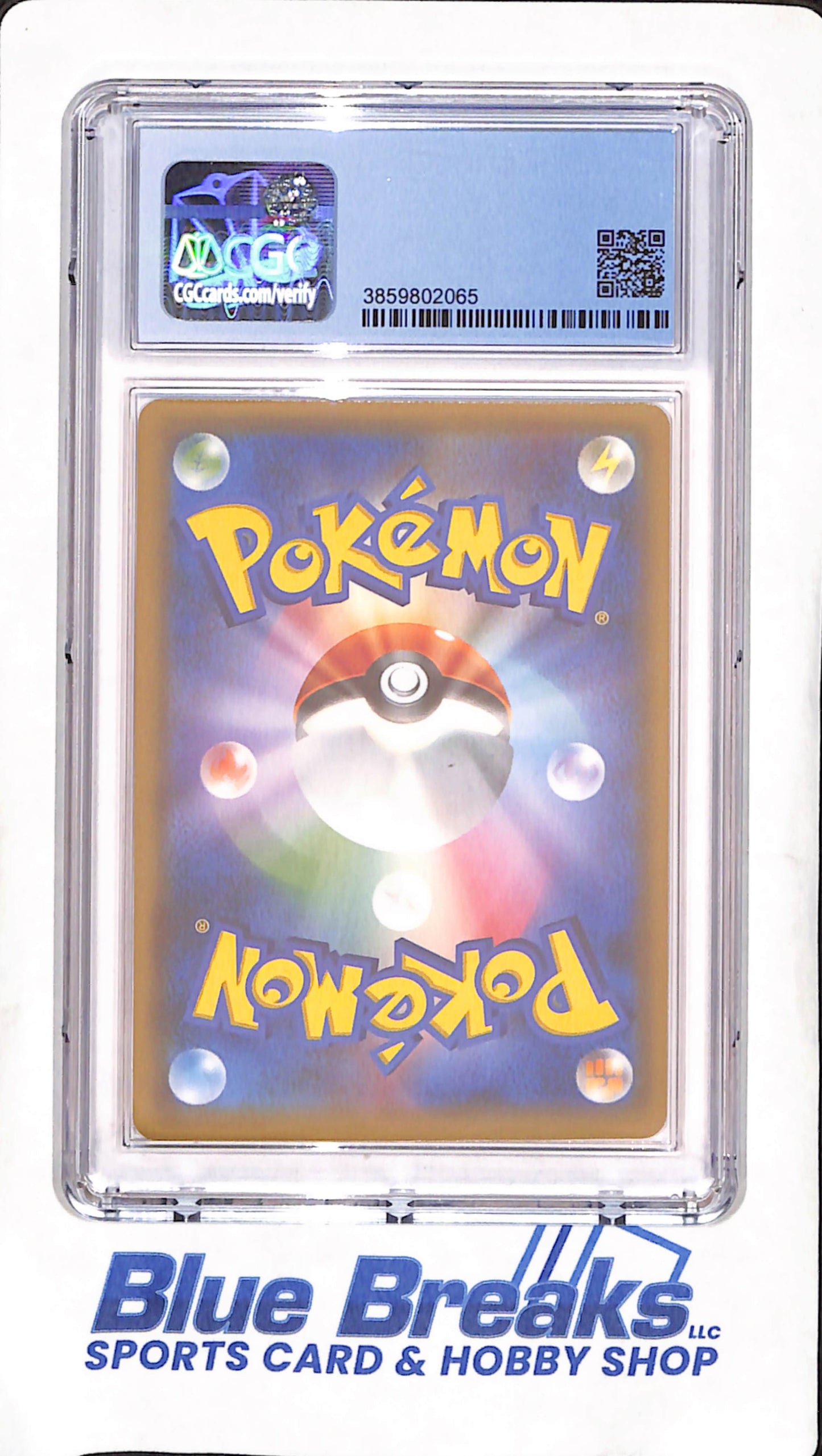 2018 Japanese Pokemon - Gengar & Mimikyu GX - Tag Bolt - CGC Gem Mint 9.5 - #38/95