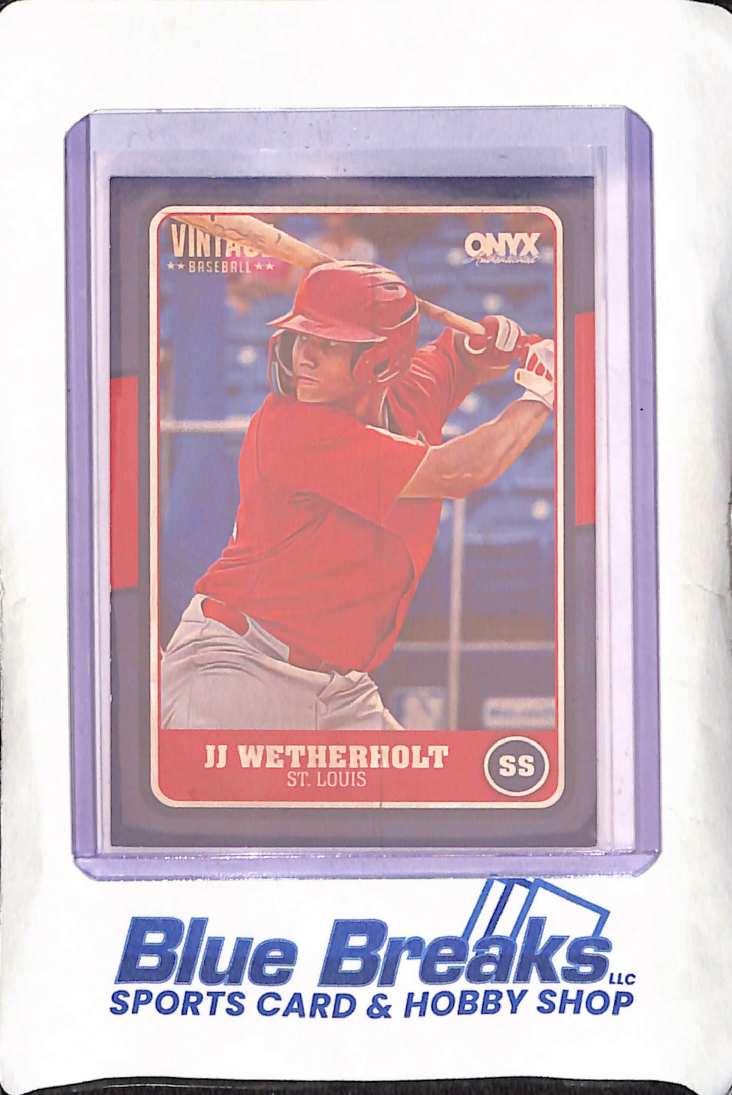 2025 Onyx Vintage - JJ Wetherholt - 10/35 - St Louis Cardinals - Baseball - #OVJJWE