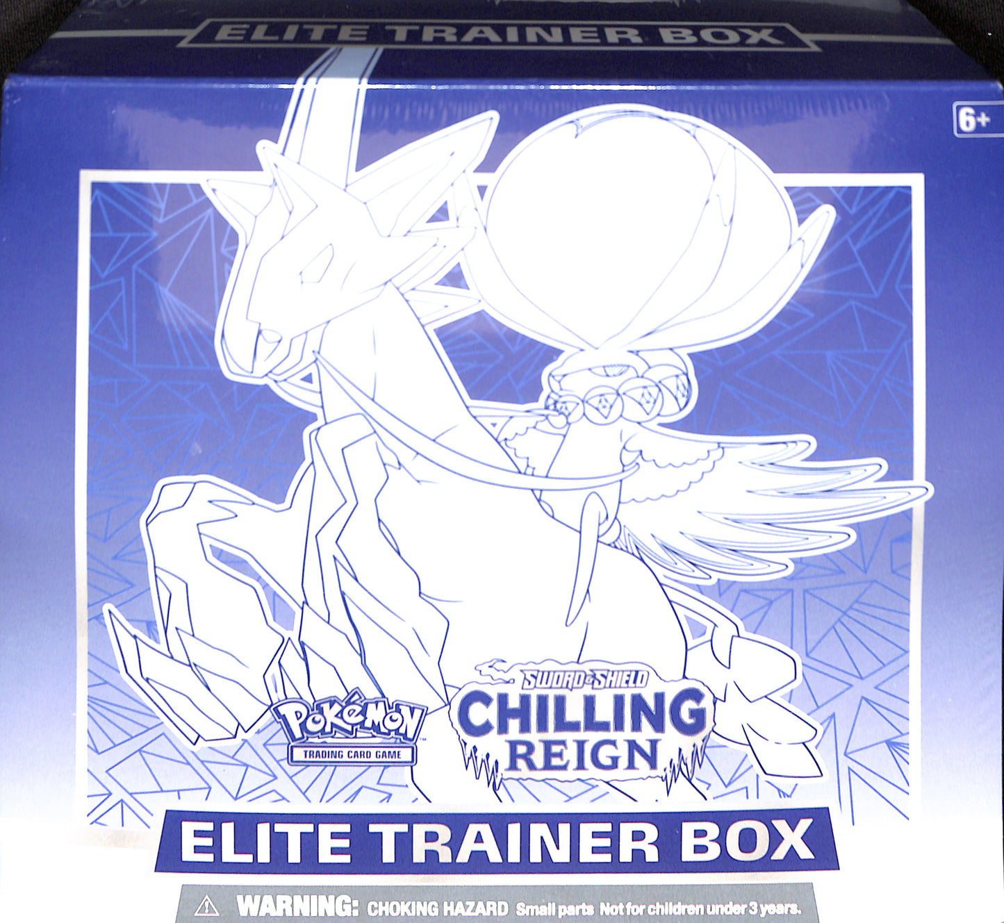 Pokemon Sword & Shield: Chilling Reign Elite Trainer Box - BLUE - Sealed Wax