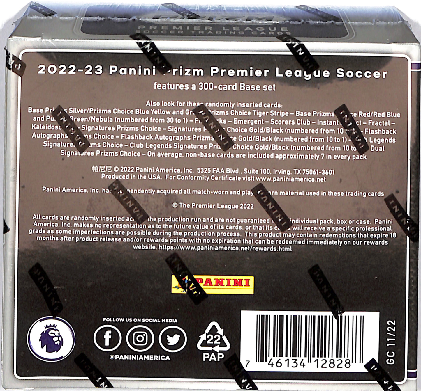 2022/23 Panini Prizm Premier League EPL Soccer Choice Box - Sealed Wax
