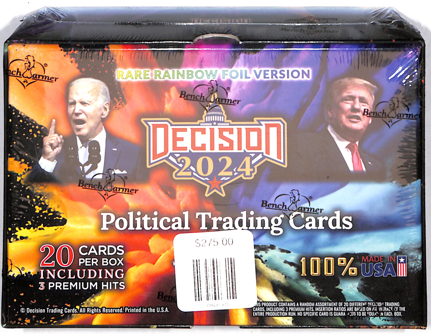 Decision Rare Rainbow Foil Version Hobby Box (Leaf 2024) - Entertainment - Sealed Wax