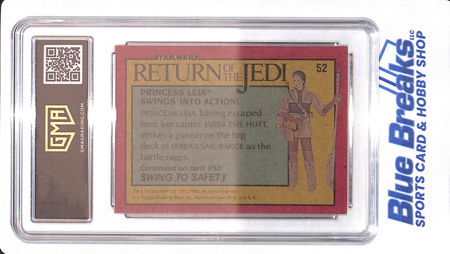 1983 Return of the Jedi - Princess Leia Swings into Action - # 52 - Entertainment - GMA 7.5