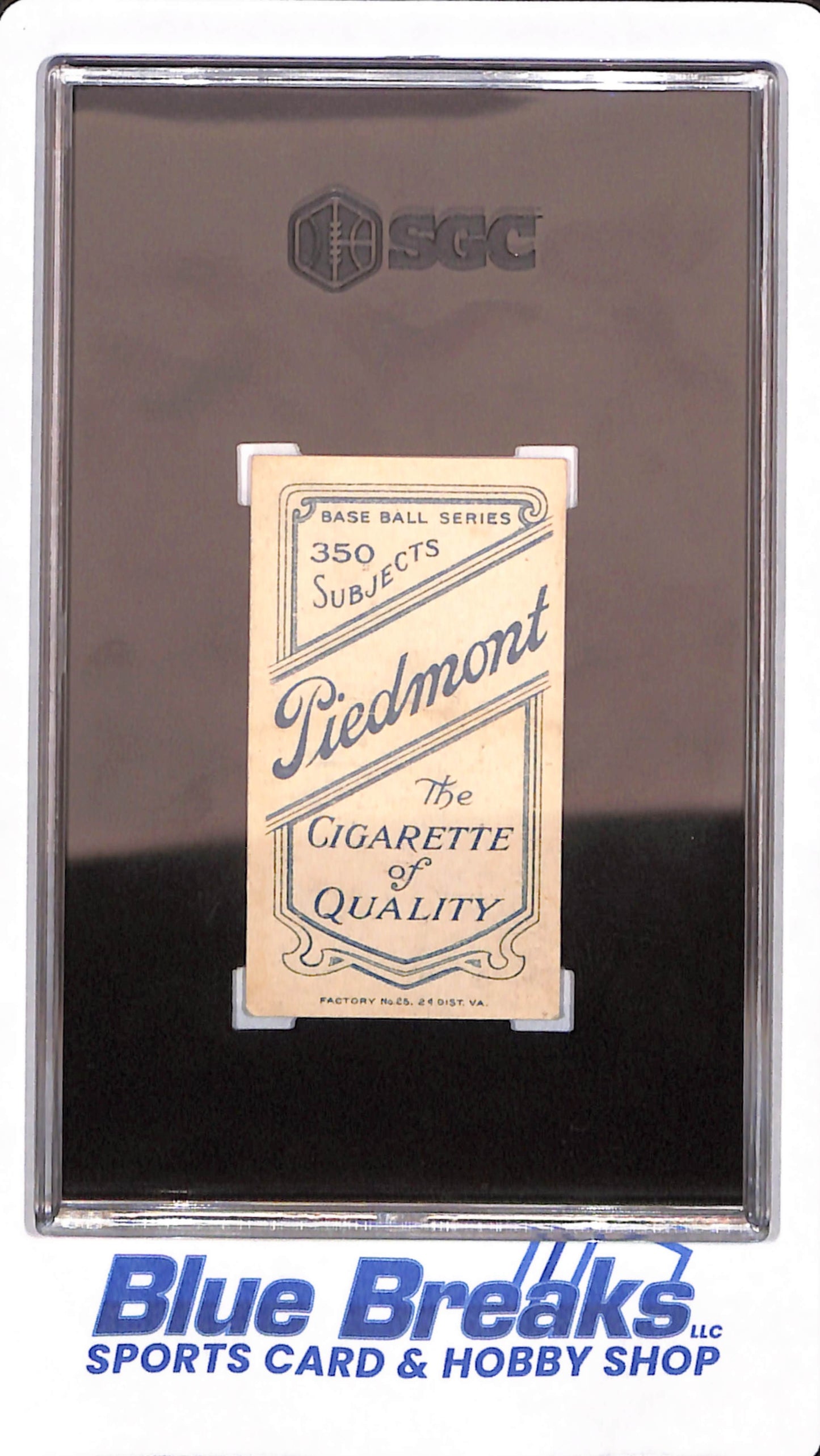 1910 Piedmont 350 - T206 - Bill Lattimore - Baseball - SGC 5.5 - Toldeo