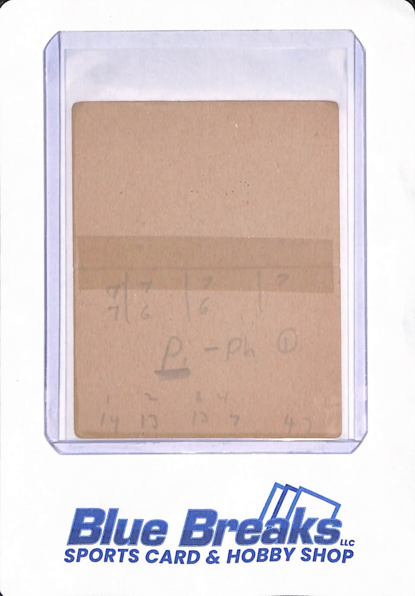 1941 Bob Johnson - Bill Nagel - Double Play - Baseball - Philadelphia Athletics