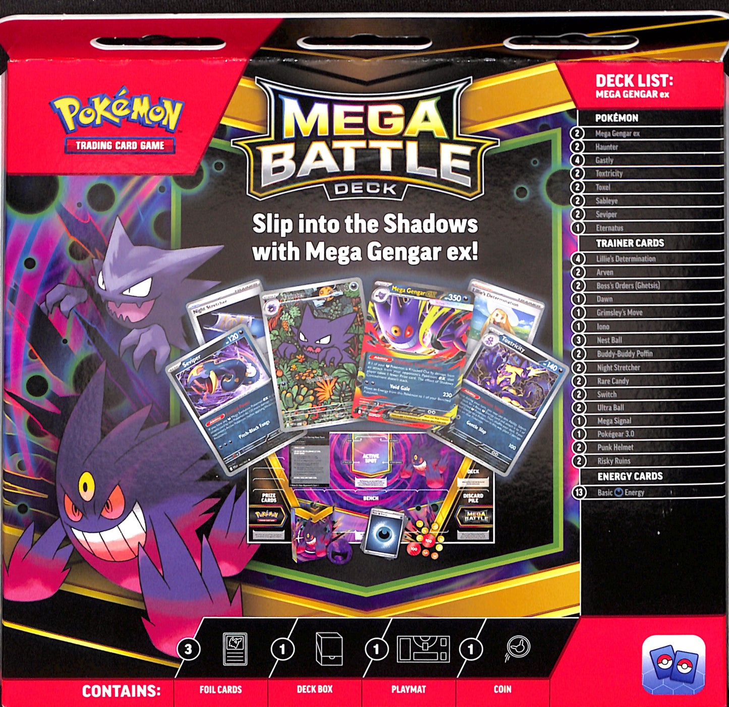 Pokemon - Mega Battle Deck - Mega Gengar ex - Sealed Wax