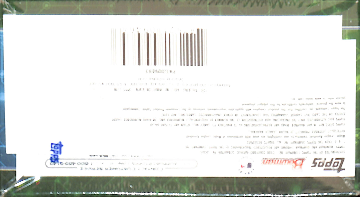 2020 Bowman Chrome Draft Asia Edition Sealed Hobby Box - Sealed Wax