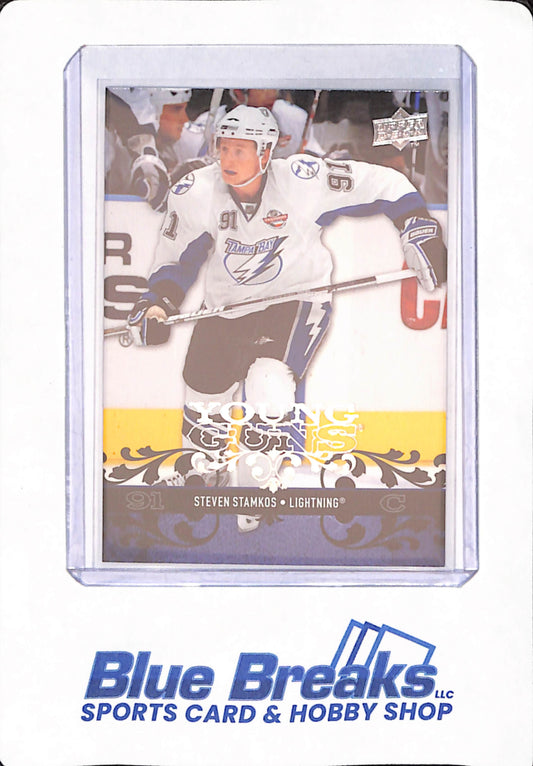 2008 Upper Deck - Series 1 - Steven Stamkos - Ice Hockey - Tampa Bay Lightning - # 245 - Young Guns