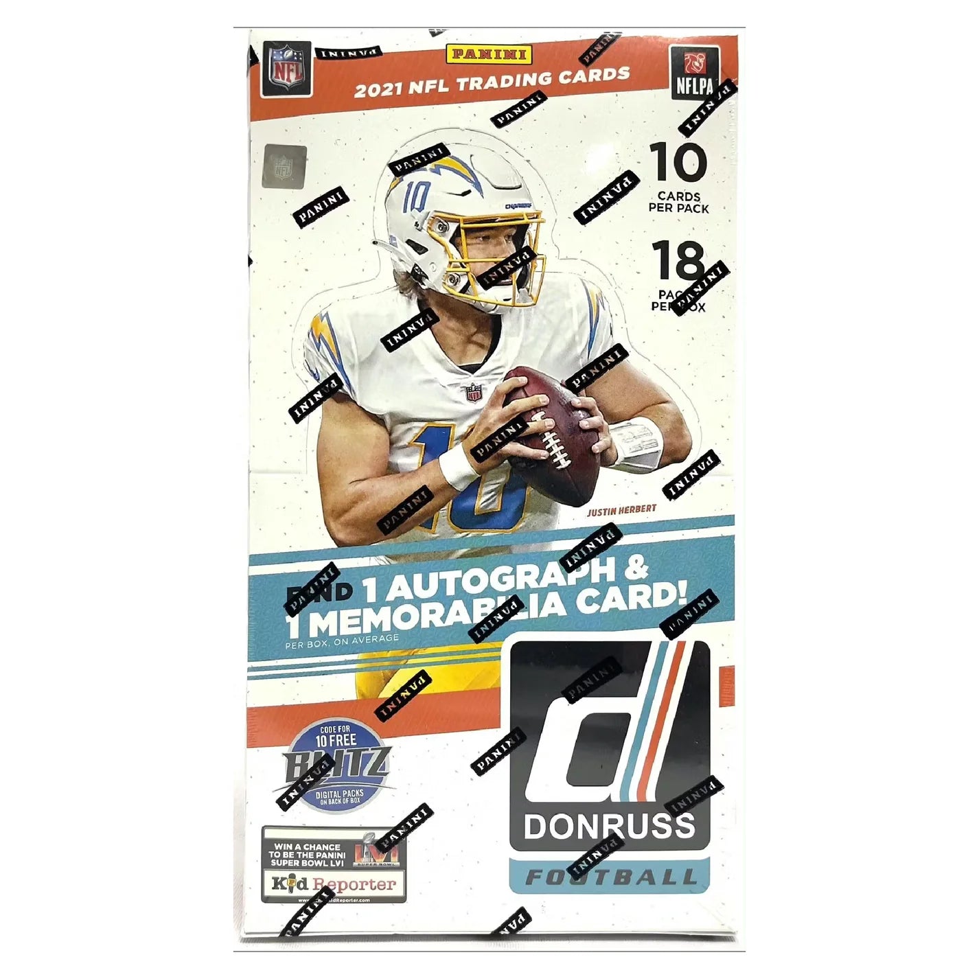 2021 Panini Donruss Football Hobby Box - Sealed Wax