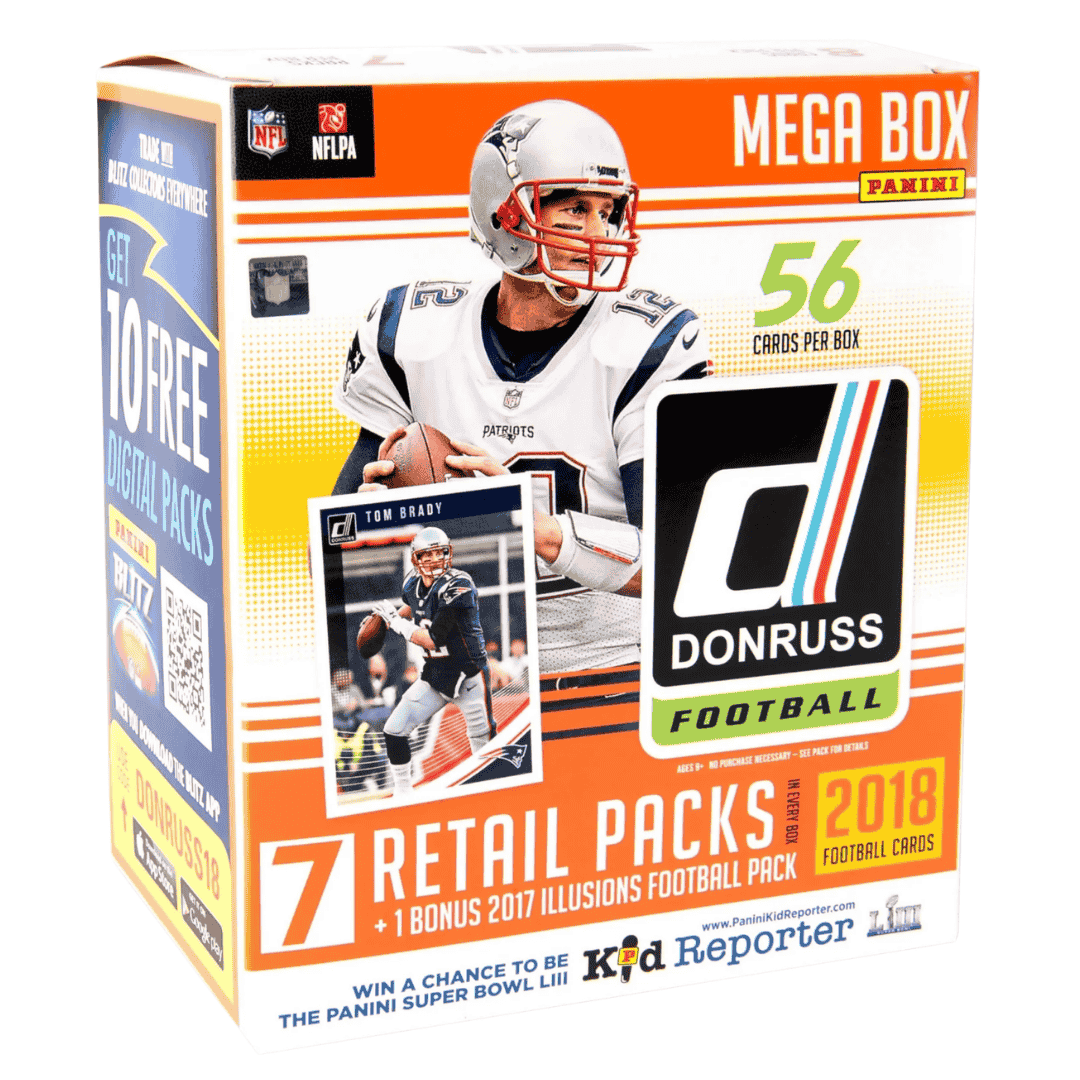 2018 Panini Donruss Football Mega Box - Sealed Wax