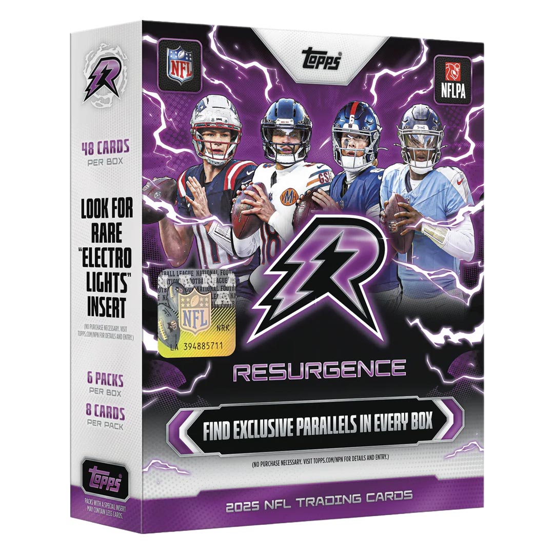 2025 Topps Resurgence Football Mega Box - Sealed Wax