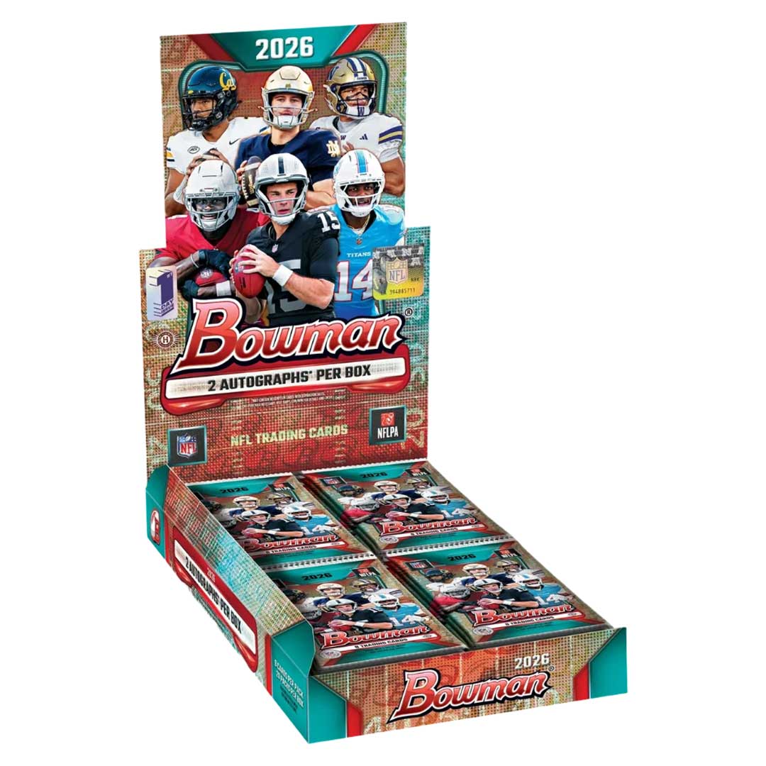 2026 Bowman Football Hobby Box - First Day Issue - Sealed Wax