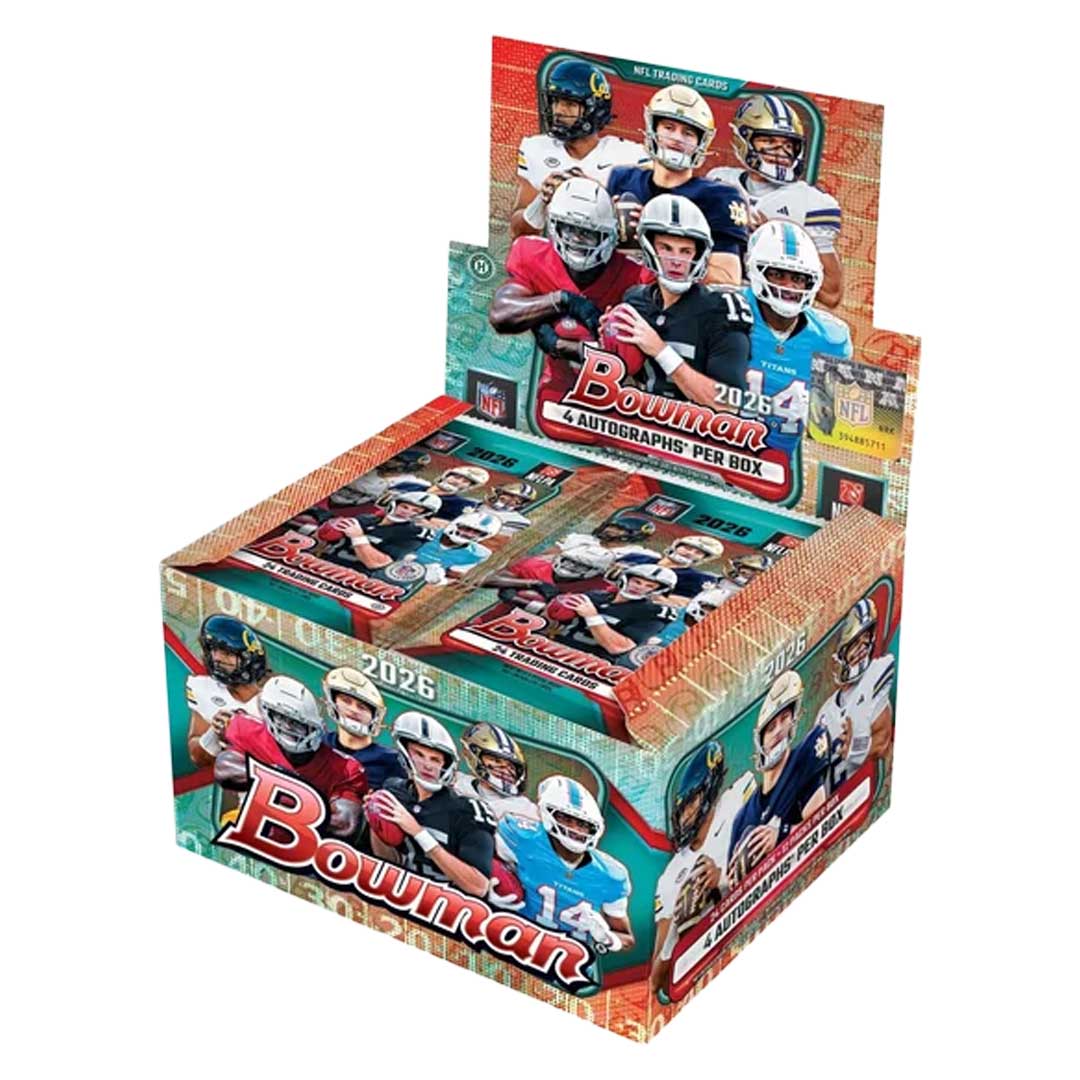 2026 Bowman Football Hobby Jumbo Box - Sealed Wax - Presell