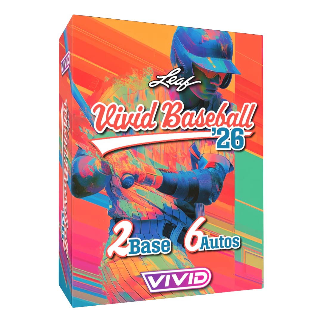2026 Leaf Vivid Baseball Hobby Box - Sealed Wax