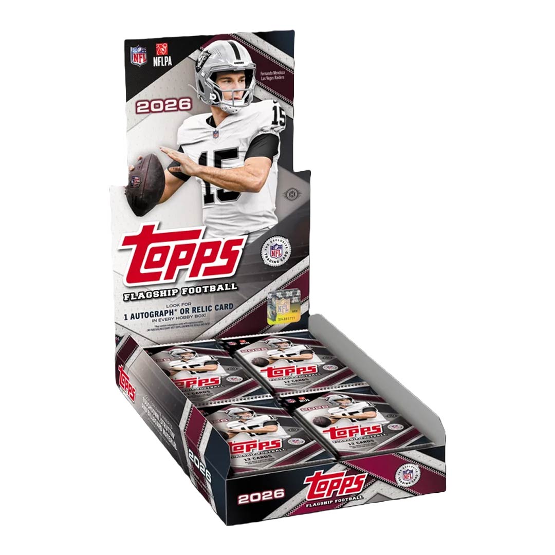 2026 Topps Flagship Football Hobby Box - Sealed Wax - Presell