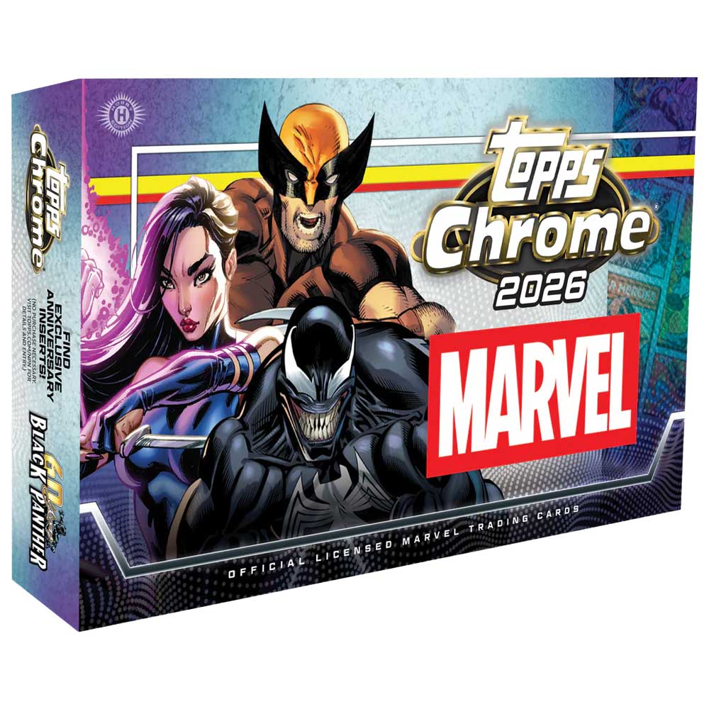 2026 Topps Marvel Comics Chrome Hobby Box - Sealed Wax - Presell