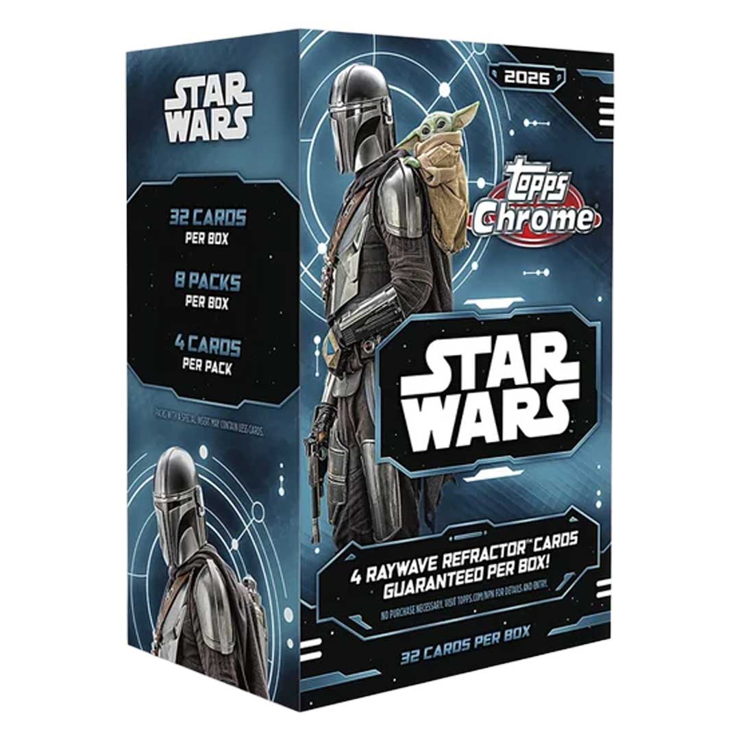 2026 Topps Star Wars Chrome Value Box - Sealed Wax - Presell