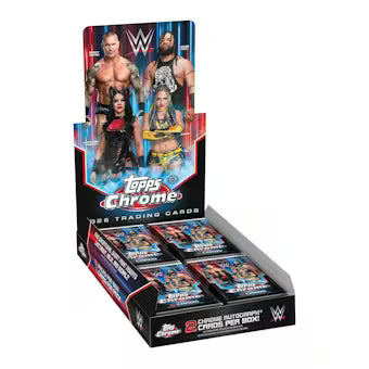 2026 Topps Chrome WWE Wrestling Hobby Box - Sealed Wax