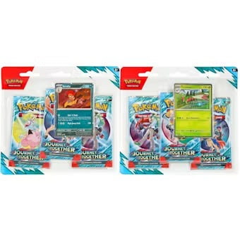 Pokemon Scarlet & Violet: Journey Together 3-Pack Blister - Sealed Wax (Copy)